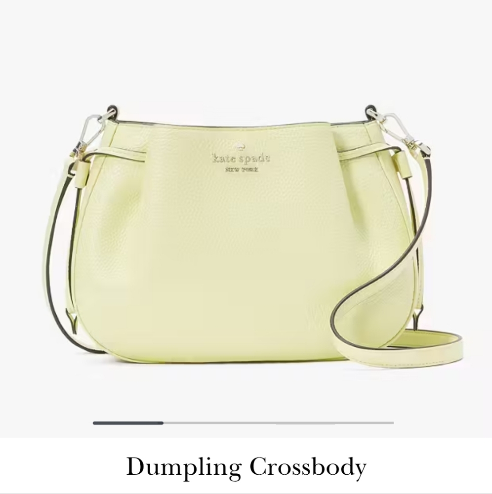 Kate Spade Yellow Crossbody Bag